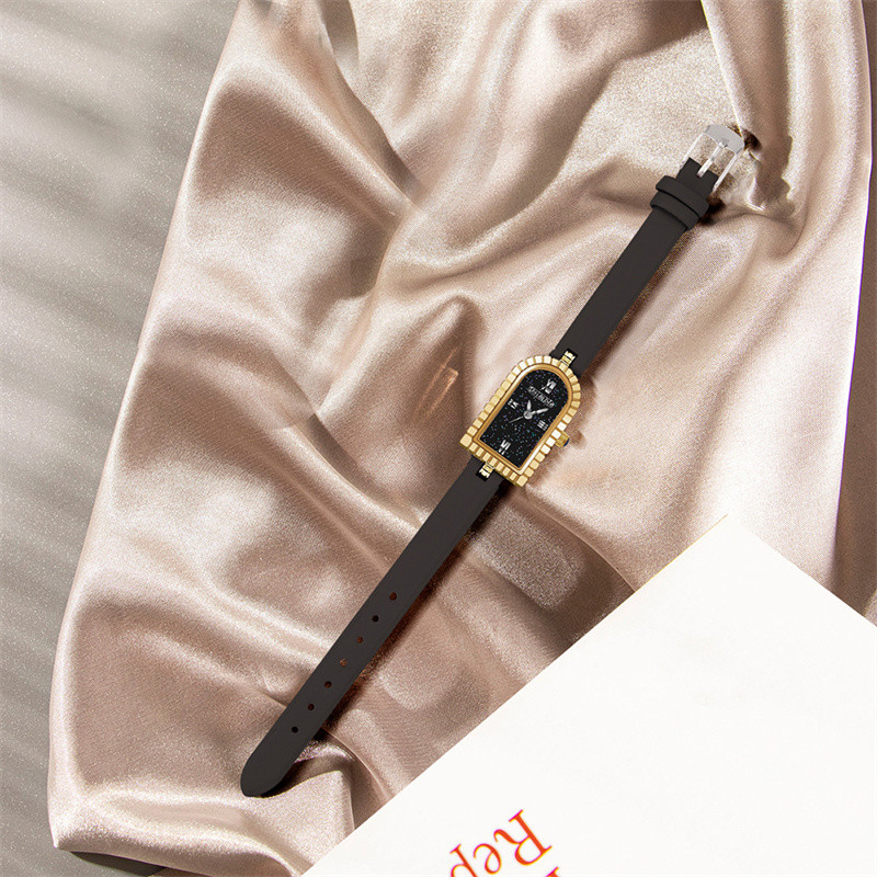 reloj mujer Modes Rozā zelta rokas pulkstenis sievietēm Ādas siksniņas kvarca rokas pulkstenis Sieviešu zelta rokassprādzes pulksteņi relogio feminino