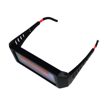 Автоматични фотоелектрически очила за заваряване Слънчево захранване с автоматично затъмняване на маска за заваряване Шлем Очила за очила Стъкло за заваряване