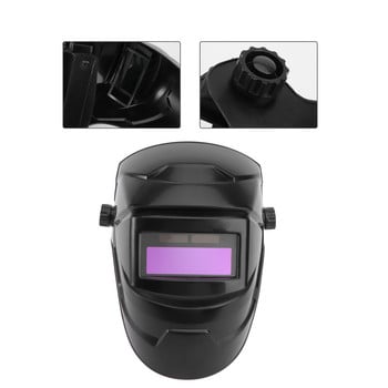 Welding Face Guard Head Mask Welder High Temperature Resistance 29X20X17CM Μαύρο