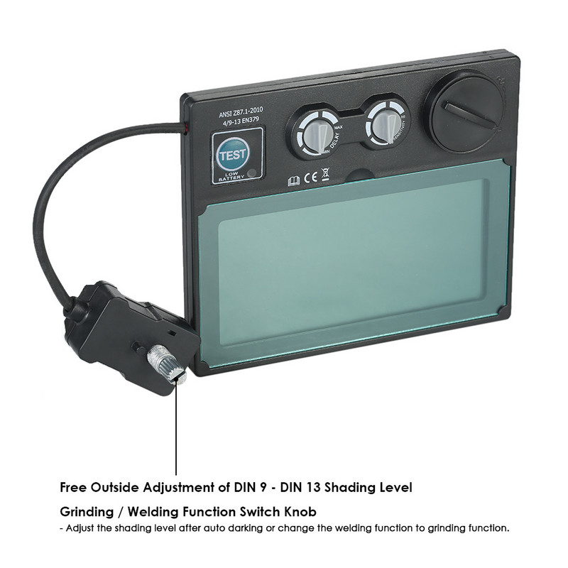 Päikeseenergia automaatne tumenemine keevituskiivri läätsemask keevituskork lihvimine objektiivi filtrivarjuga mask kaitseprillid jootmiskorgi jaoks