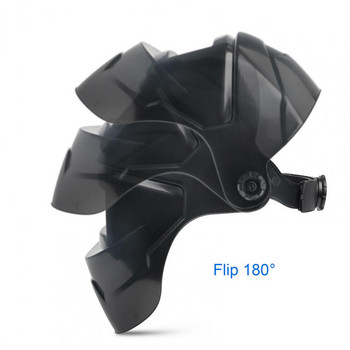 Слънчево захранван заваръчен шлем с автоматично затъмняване LCD прозрачен заваръчен щит Шлифовъчен капак Предпазно оборудване за заваряване Защитно оборудване