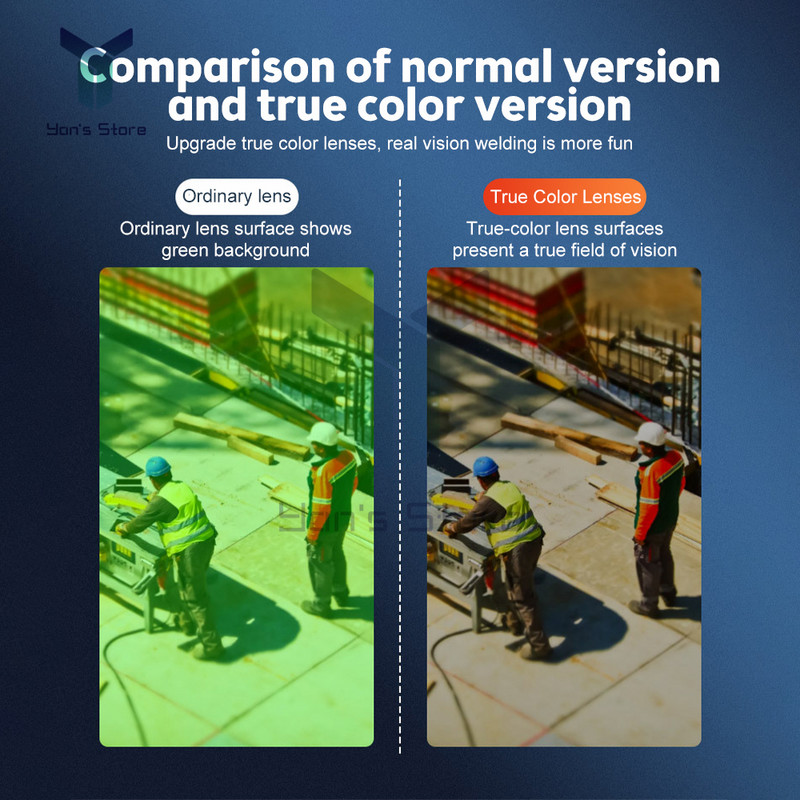 Hegesztő sisak hegesztő maszk Panorámás fényerősödő napenergia automatikus sötétítő hegesztő maszk argon ív hegesztő szemüvegekhez csiszolt vágott
