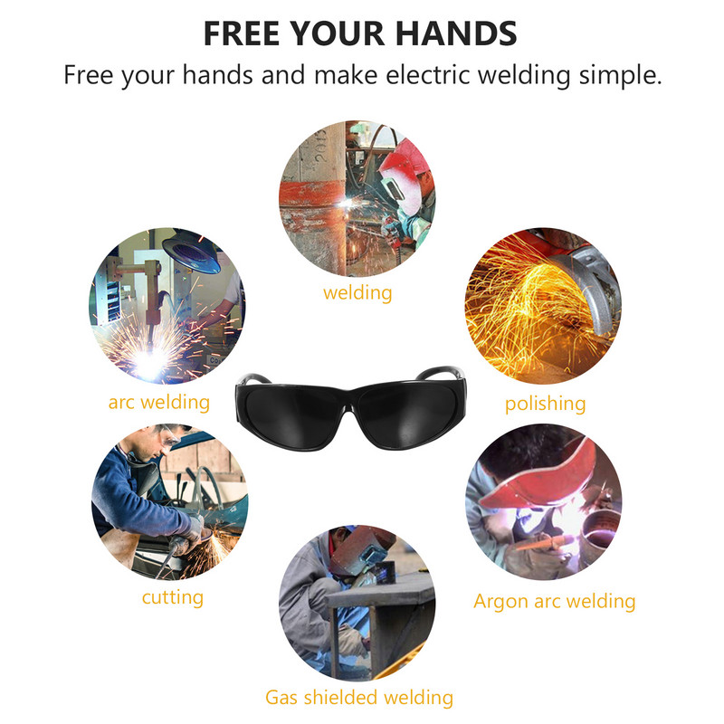 Προστατευτικά γυαλιά συγκόλλησης με καθαρό φακό κατά της ομίχλης για γυαλιά ασφαλείας κατά την εργασία και τον αθλητισμό