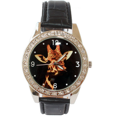 Populārākais zīmols Bērnu bērnu modes pulksteņi Kvarca ādas siksniņas rokas pulkstenis Zēniem Meiteņu pulksteņi multfilmu pulksteņi zirga ciparnīca