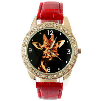 Populārākais zīmols Bērnu bērnu modes pulksteņi Kvarca ādas siksniņas rokas pulkstenis Zēniem Meiteņu pulksteņi multfilmu pulksteņi zirga ciparnīca