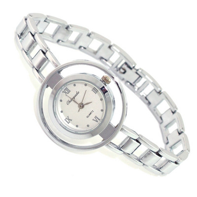 Moodne roostevabast terasest rihm naiste luksuslik fännikell roosa kuld kleit teemant naiste vabaaja kell armastaja käevõru käekell