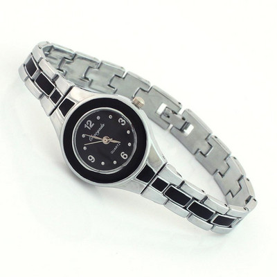 Moodne roostevabast terasest rihm naiste luksuslik fännikell roosa kuld kleit teemant naiste vabaaja kell armastaja käevõru käekell