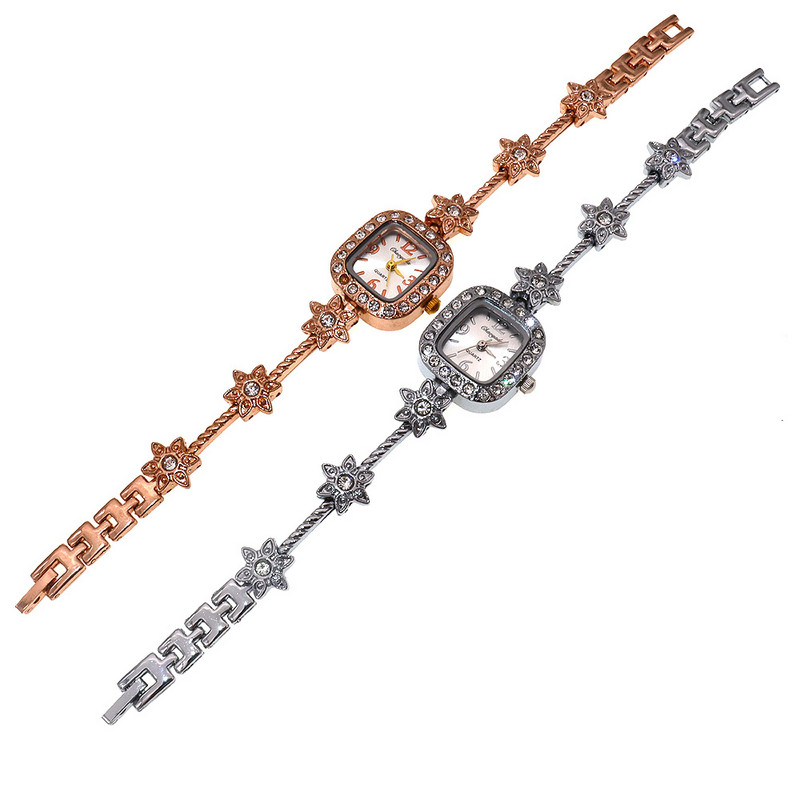 Moteriški laikrodžiai Klasikiniai prabangūs Kalnų krištoliniai laikrodžiai Moteriški laikrodžiai Moteriški kvadratiniai laikrodžiai Reloj Mujer Montre Femme