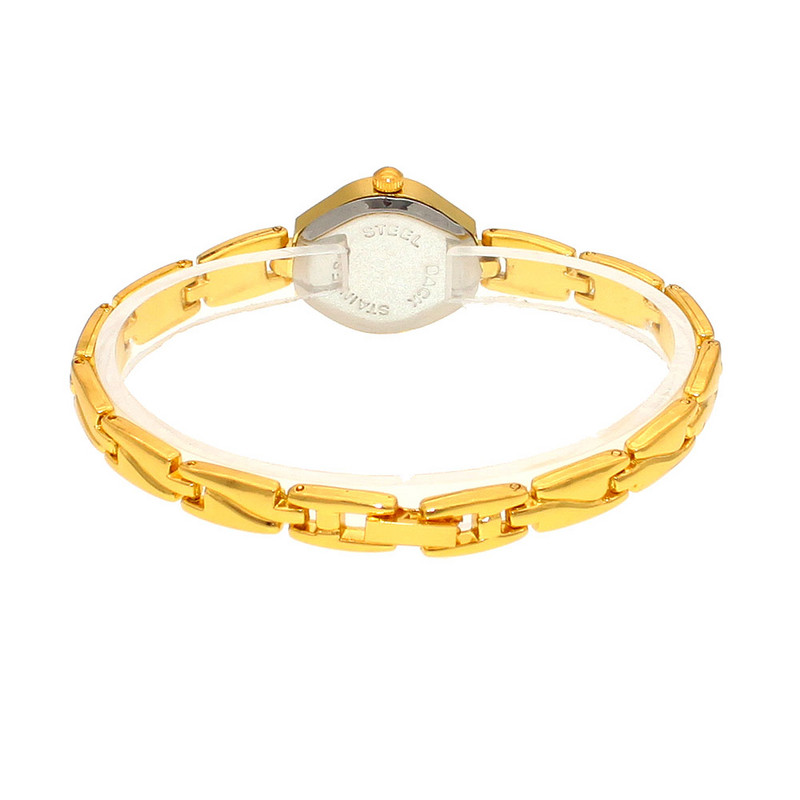 Új arany női karkötő óra Mujer Golden Relojes kis számlapú kvarc óra Népszerű karóra óra női elegáns női órák