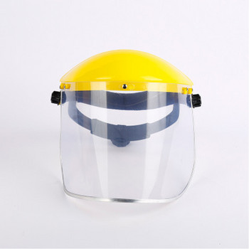 1Pcs Защитна защитна маска за запояване Заваръчен шлем Инструмент PC Преносима защитна шапка Електрическа практична монтирана на главата цяло лице