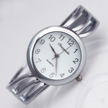Υψηλής ποιότητας επώνυμη μόδα Casual στρογγυλό γυναικείο βραχιόλι για κορίτσια Ρολόγια χρυσό ρολόι από ανοξείδωτο ατσάλι με βραχιόλια ρολόι καρπού D11