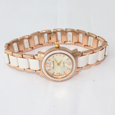 ceasuri de lux pentru femei argintiu de modă de marca de lux Casual cuarț din oțel inoxidabil Ceas cu brățară Ceas de mână analogic