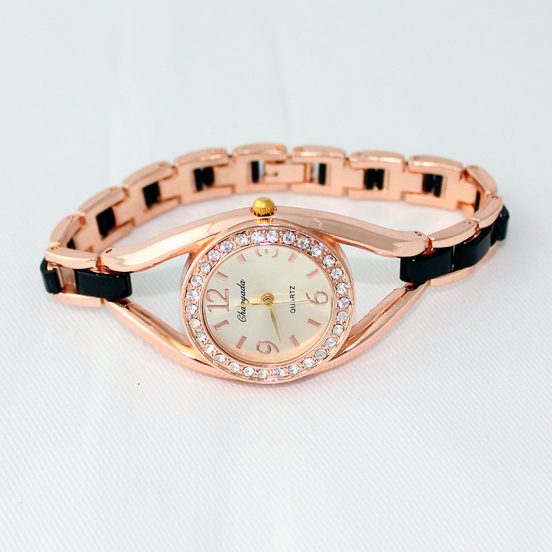 ceasuri de lux pentru femei argintiu de modă de marca de lux Casual cuarț din oțel inoxidabil Ceas cu brățară Ceas de mână analogic