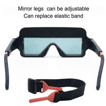 Γυαλιά συγκόλλησης Auto Darkening Solar Powered Welding Glasses Mask Helmet Welder Safety Protective Goggles Welder Glasses