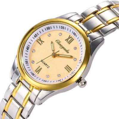 chaoyada ρολόι πολυτελείας μόδας Ανοξείδωτο ατσάλι Γυναικείο ρολόι χαλαζία ανδρικό ρολόγια ρωμαϊκών αριθμών Ρολόγια γυναικεία φόρεμα Ρολόγια δώρα