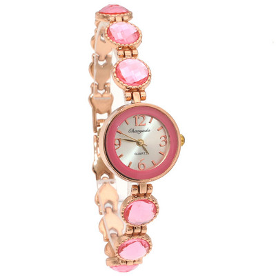 chaoyada sieviešu biroja sieviešu zelta nerūsējošā tērauda luksusa kvarca rokas pulkstenis meiteņu elektroniska ūdensizturīga kleita rokassprādzes pulksteņi