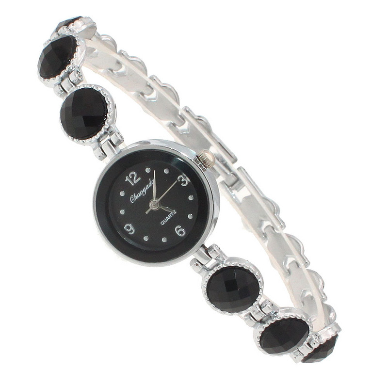 chaoyada sieviešu biroja sieviešu zelta nerūsējošā tērauda luksusa kvarca rokas pulkstenis meiteņu elektroniska ūdensizturīga kleita rokassprādzes pulksteņi