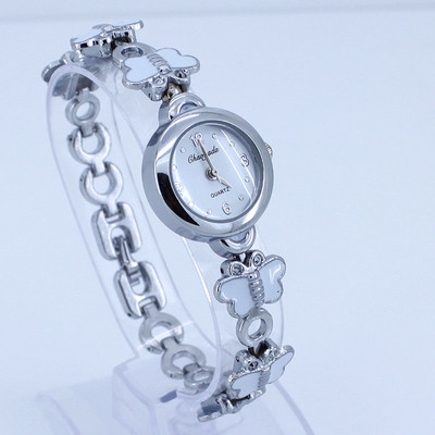 2019 m. mados spalva Graži drugelio apyrankė moteriškai mergaitiškas laikrodis, reguliuojamas dirželis, kvarcinis rankinis laikrodis, nauji O12 mergaičių laikrodžiai