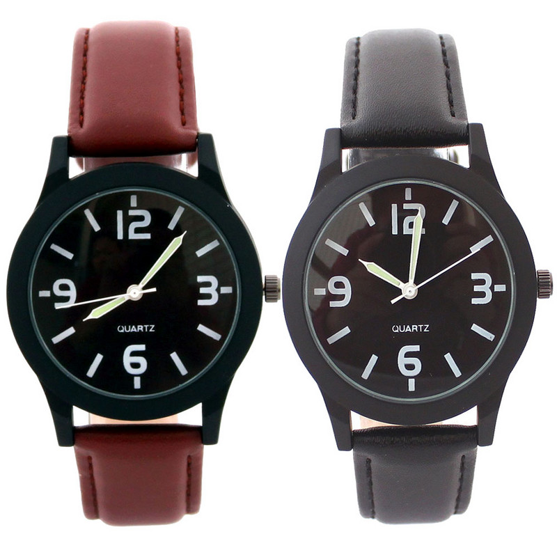 2019 kuumad mehed poisid nahast rihm mood kvarts helendavad käekellad õpilastele puhkusekingitused veekindel kvaliteetne kell