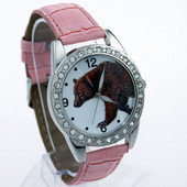 kvaliteetsed lapsed poisid karu sihverplaat loomade multifilmid kvartskellad laste vabaaja helendavad käed nahast käekellad