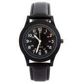 alkalmi férfi fiúk bőr szíj divat kvarc világító kéz karórák diákok ünnepi ajándékok vízálló kiváló minőségű óra