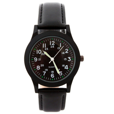 alkalmi férfi fiúk bőr szíj divat kvarc világító kéz karórák diákok ünnepi ajándékok vízálló kiváló minőségű óra