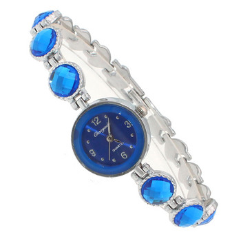 Hot Popular Fashion Color Dial 5 Χρώμα Διαθέσιμο Γυναικείο ρολόι για κορίτσια Ρολόι χειρός Φόρεμα χαλαζία με λουράκι Νέο O14