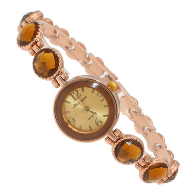 Hot Popular Fashion Color Dial 5 Χρώμα Διαθέσιμο Γυναικείο ρολόι για κορίτσια Ρολόι χειρός Φόρεμα χαλαζία με λουράκι Νέο O14