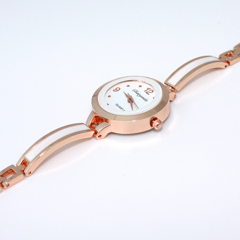 Μόδα γυναικείο ρολόι βραχιόλι Γυναικεία Γυναικεία ρολόγια χειρός Bling Crystal αναλογικό ρολόι Γυναικείο φόρεμα χαλαζία Ρολόι Montre Femme O122