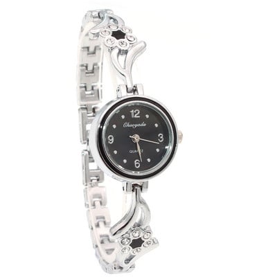 Ceas Cuarț Rotund De Damă Ceas De Femeie Electronic Digtal De Damă Elegant Ceas De Damă Strasuri