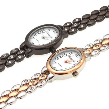 Μόδα γυναικείο ρολόι βραχιόλι Γυναικεία Γυναικεία ρολόγια χειρός Bling Crystal αναλογικό ρολόι Γυναικείο φόρεμα χαλαζία Ρολόι Montre Femme O142