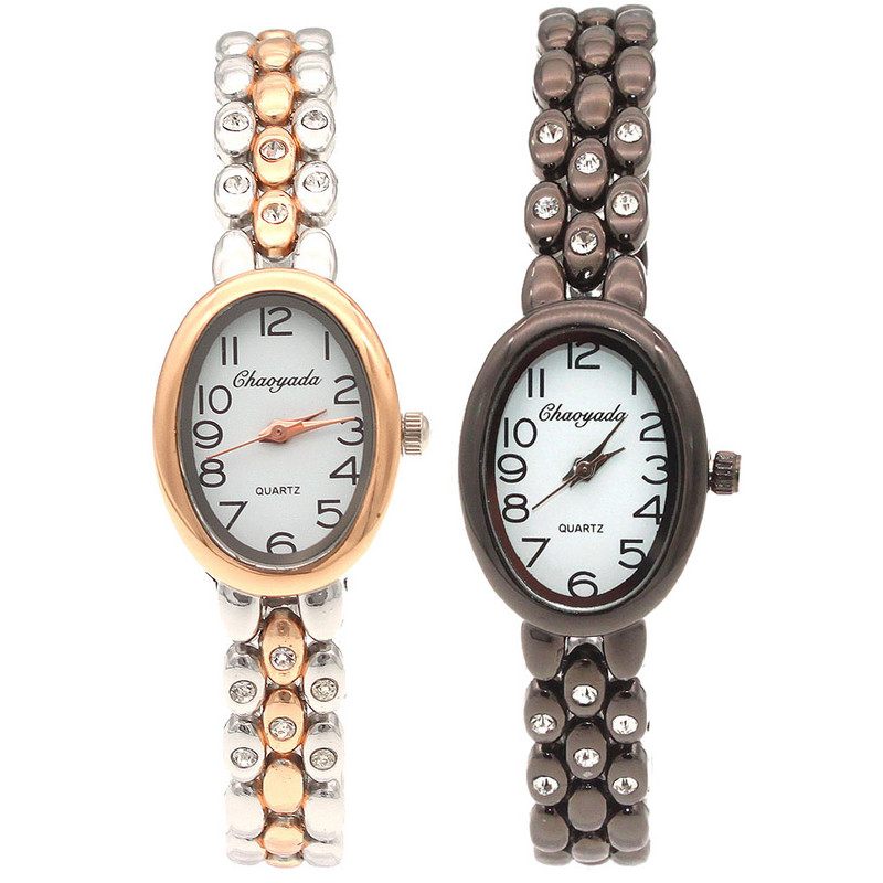 Divatos női karkötő óra Női karkötő karóra Bling Crystal analóg óra női ruha kvarc óra Montre Femme O142