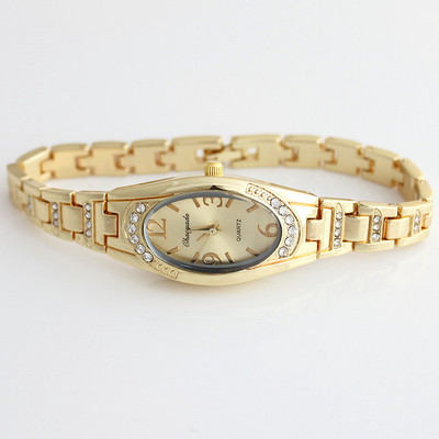 Forró, népszerű alkalmi női divatos órák lányok rózsa arany rozsdamentes acél karkötő karkötő luxus ruha kvarc karóra O80