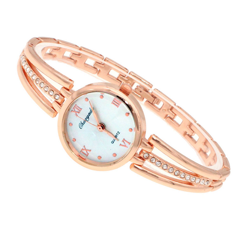 Drop Shipping Rhinestones pulkstenis, modes sieviešu rokassprādzes pulkstenis, sieviešu rokas pulksteņi, kristāla analogais kvarca pulkstenis Femme O123