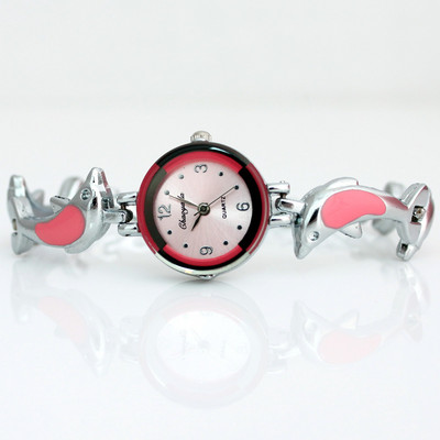 Υψηλής ποιότητας Fashion Woman Girl Dolphins Βραχιόλι από ανοξείδωτο ατσάλι με βραχιόλι με βραχιόλι O118 Drop shipping