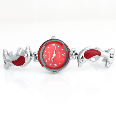 Υψηλής ποιότητας Fashion Woman Girl Dolphins Βραχιόλι από ανοξείδωτο ατσάλι με βραχιόλι με βραχιόλι O118 Drop shipping