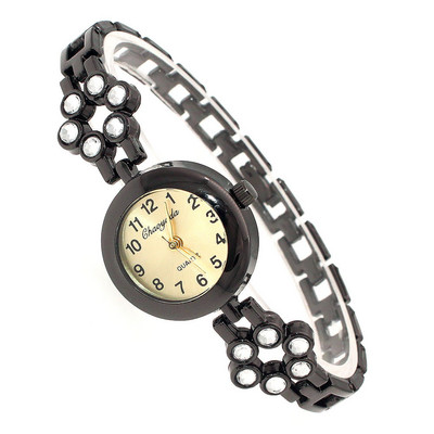 Modni ženski sat s narukvicom Ženski ženski ručni satovi Bling Crystal Analogni sat Ženska haljina Kvarcni sat Montre Femme O144