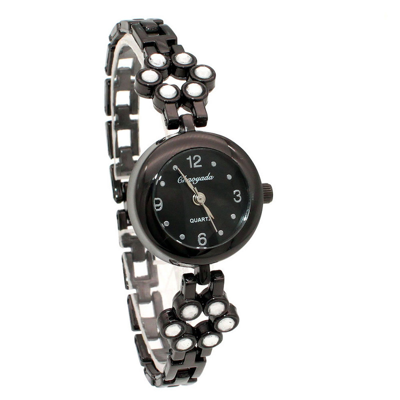 Modni ženski sat s narukvicom Ženski ženski ručni satovi Bling Crystal Analogni sat Ženska haljina Kvarcni sat Montre Femme O144