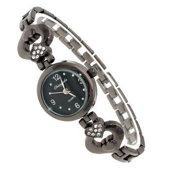 Μόδα γυναικείο ρολόι βραχιόλι Γυναικεία Γυναικεία ρολόγια χειρός Bling Crystal αναλογικό ρολόι Γυναικείο φόρεμα χαλαζία Ρολόι Montre Femme O143