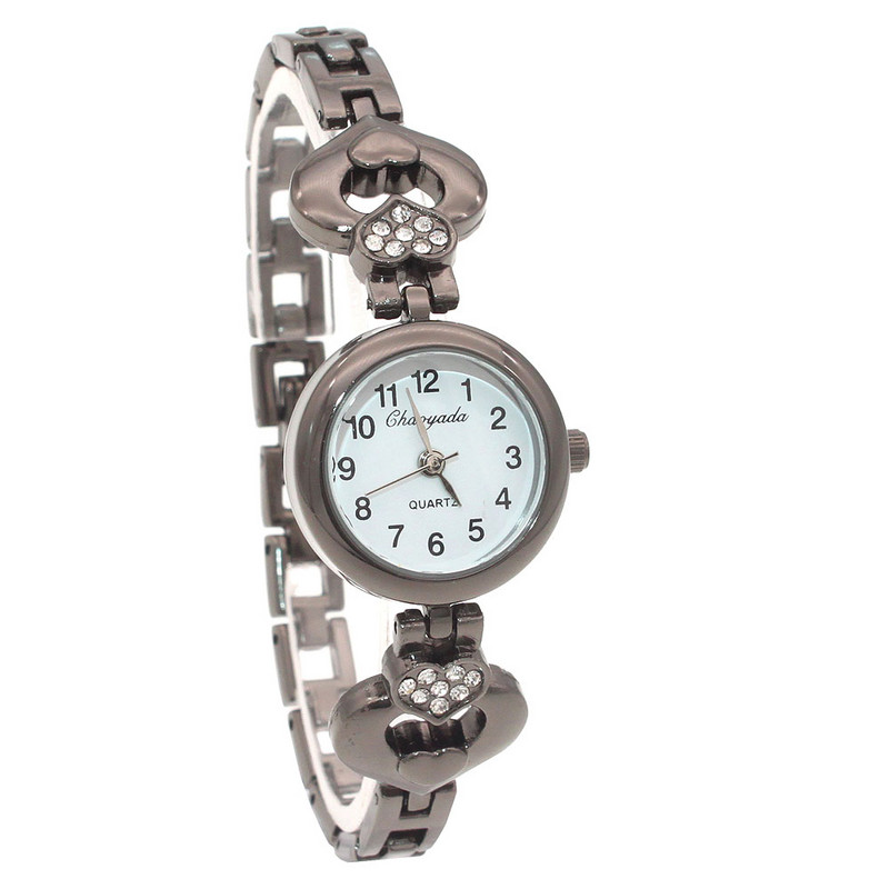 Divatos női karkötő karóra női női karóra Bling Crystal analóg óra női ruha kvarc óra Montre Femme O143