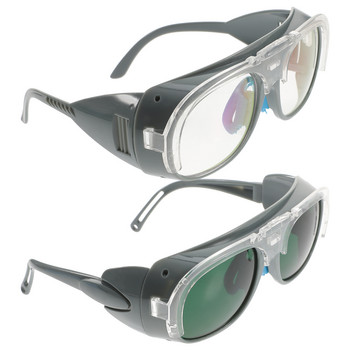 2 τμχ Γυαλιά συγκόλλησης Γυαλιά ματιών Steampunk Safety Πλαστικά Εργασίας Επαναφορτιζόμενες μπαταρίες