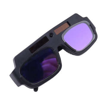 1 τμχ Solar Powered Auto Darkening Welding Mask Κράνος Γυαλιά Συγκολλητής Γυαλιά τόξου Αντικραδασμικός φακός για προστασία ματιών