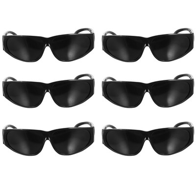 6 бр. Очила за заваряване Защитни очила Протектор за очи Оптични предпазни коремни очи Черни