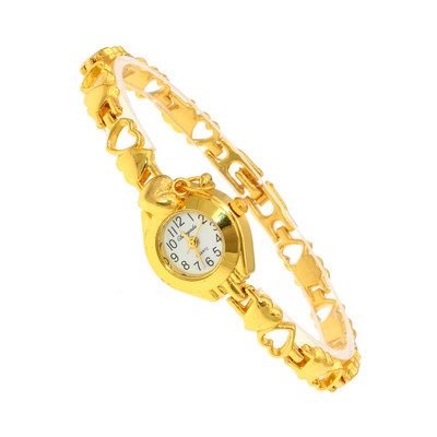 Női karóra Nemesebb divat Alkalmi ostya design Kerek számlapos karkötő óra Mujor kvarc karóra női relojes O52