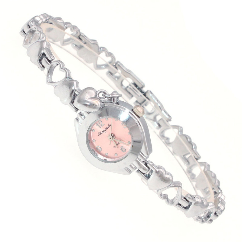 Női karóra Nemesebb divat Alkalmi ostya design Kerek számlapos karkötő óra Mujor kvarc karóra női relojes O52