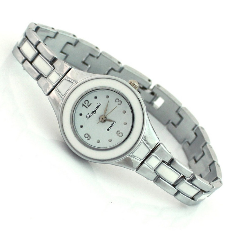 Női karóra Női Nemesebb divat Alkalmi ostya dizájn Kerek számlapos karkötő óra Mujor kvarc karóra Női Relojes O13