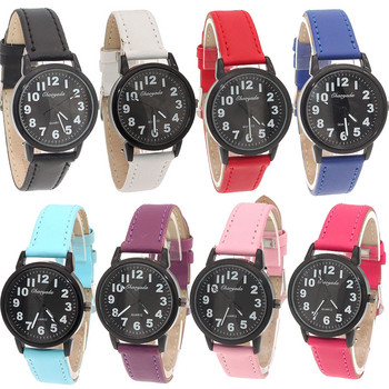 Fashion Brand Lady ρολόγια για κορίτσια Καθημερινό αδιάβροχο δερμάτινο ρολόι κινουμένων σχεδίων Quartz ρολόγια χειρός για κορίτσια Παιδικά ρολόγια Παιδικό δώρο