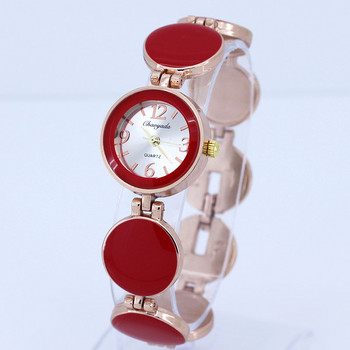 Γυναικείο ρολόι Γυναικείο ρολόι Nobler Fashion 5 χρωμάτων Casual σχέδιο γκοφρέτας Βραχιόλι με στρογγυλό καντράν Ρολόι Mujor Quartz Wristwatch Female Relojes