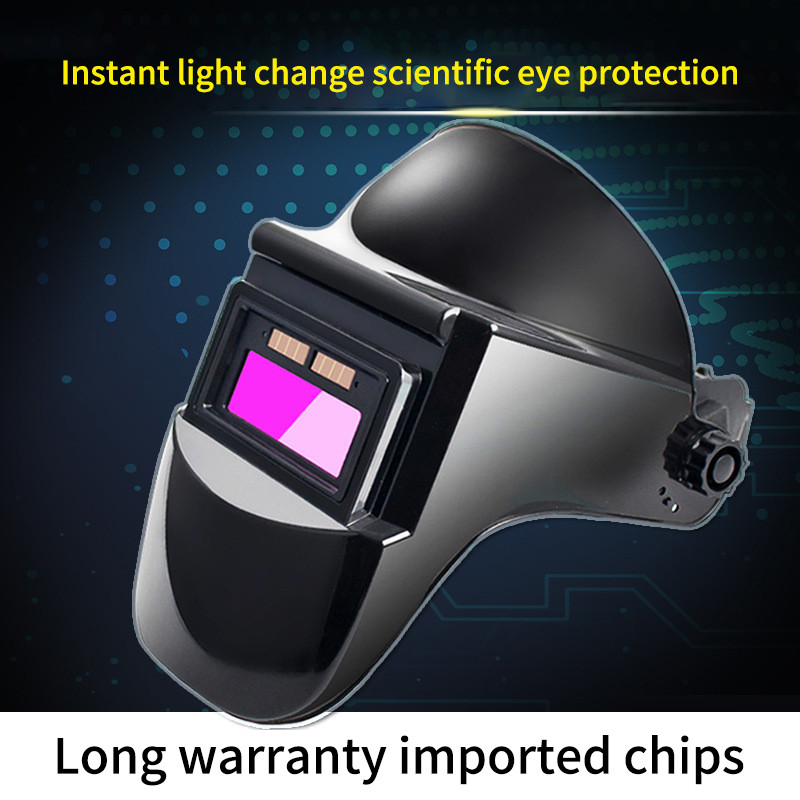 Metināšanas ķiveres metinātāja maska Hameleons Liels skats True Color Saules enerģijas automātiska tumšāka metināšanas maska loka metinājuma slīpēšanai