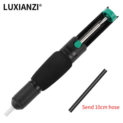 LUXIANZI dvigubo žiedo išlitavimo siurblys, plastikinis galingas litavimo siurblys, vakuuminis siurblys, litavimo pistoletas Pompe A Dessouder